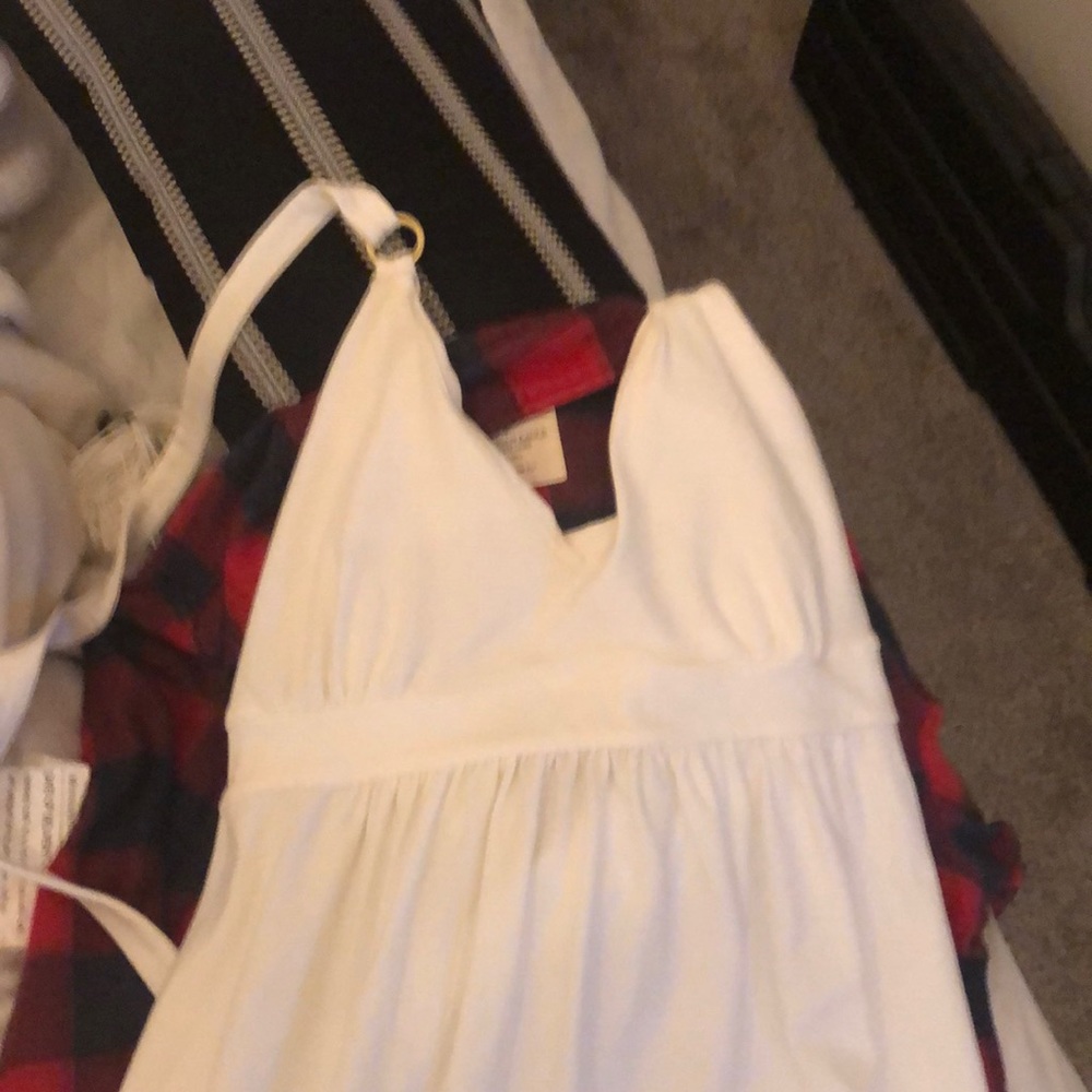 Victoria’s Secret white halter dress